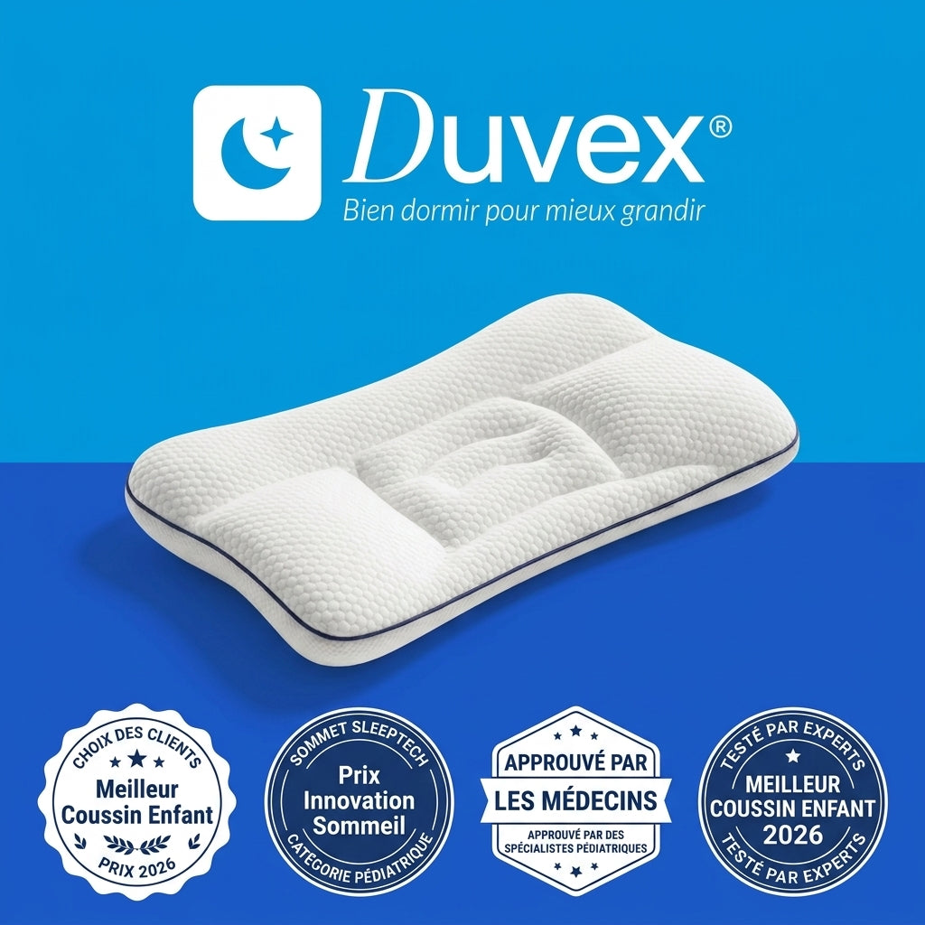Duvex® Oreiller Posture Ergonomique Enfant