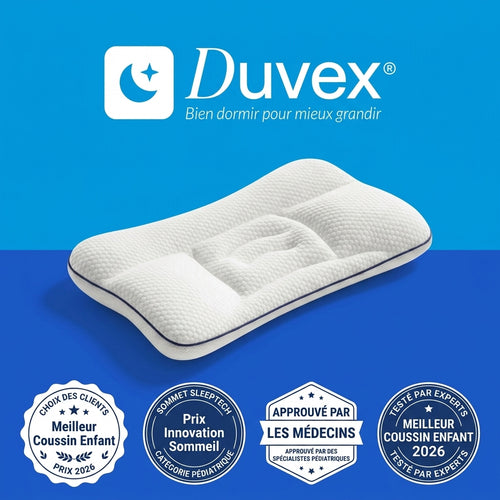 Duvex® Oreiller Posture Ergonomique Enfant